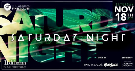 Saturday Night Party - NOV 18th 2017 at 11clubroom