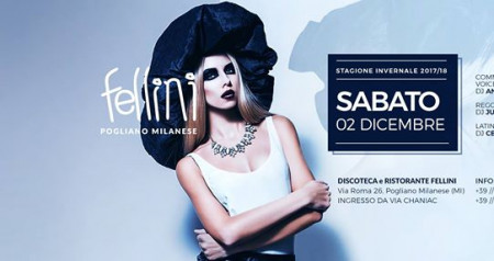 Sabato Notte • 02.12 • Discoteca Fellini