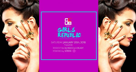 Sabato 20/01 The Club Milano *Girls Republic* Donna Omaggio