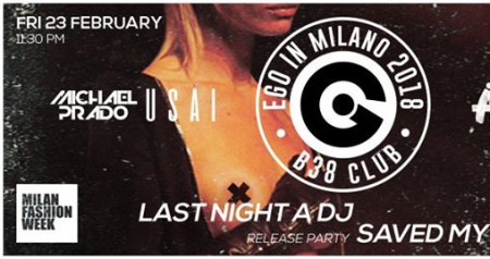EGO IN Milano at B38 Club - "Last Night A Dj Saved My Life"