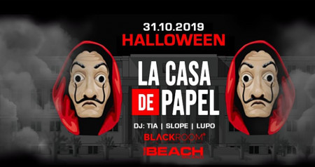 Halloween 2019 - Casa De Papel Party - The Beach Club Milano